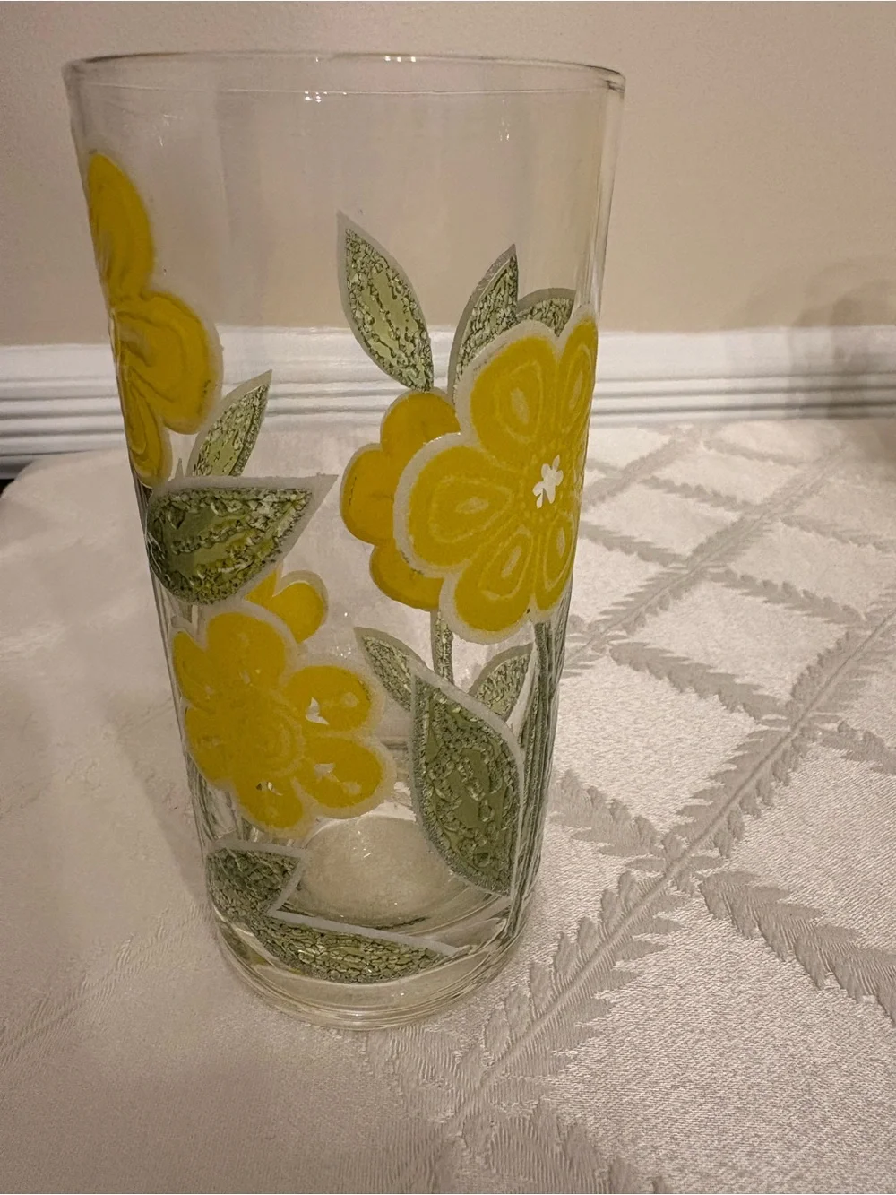 Culver “Petite Fleur” Highball Glasses Set of 8